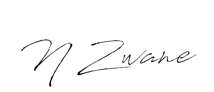 Similarly Antro_Vectra is the best handwritten signature design. Signature creator online .You can use it as an online autograph creator for name N Zwane. N Zwane signature style 6 images and pictures png