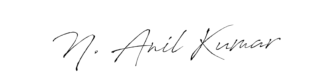 Also we have N. Anil Kumar name is the best signature style. Create professional handwritten signature collection using Antro_Vectra autograph style. N. Anil Kumar signature style 6 images and pictures png