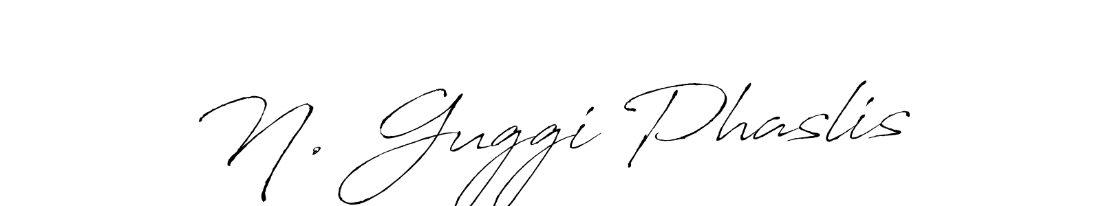 Here are the top 10 professional signature styles for the name N. Guggi Phaslis. These are the best autograph styles you can use for your name. N. Guggi Phaslis signature style 6 images and pictures png