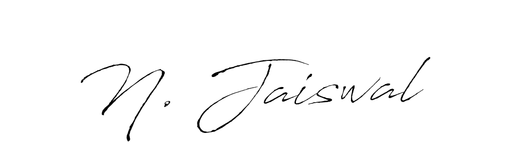 You can use this online signature creator to create a handwritten signature for the name N. Jaiswal. This is the best online autograph maker. N. Jaiswal signature style 6 images and pictures png