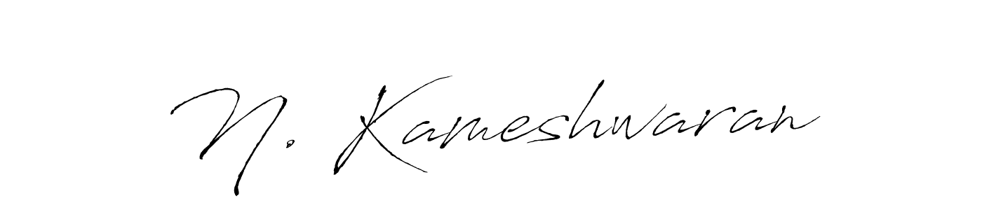 Also You can easily find your signature by using the search form. We will create N. Kameshwaran name handwritten signature images for you free of cost using Antro_Vectra sign style. N. Kameshwaran signature style 6 images and pictures png