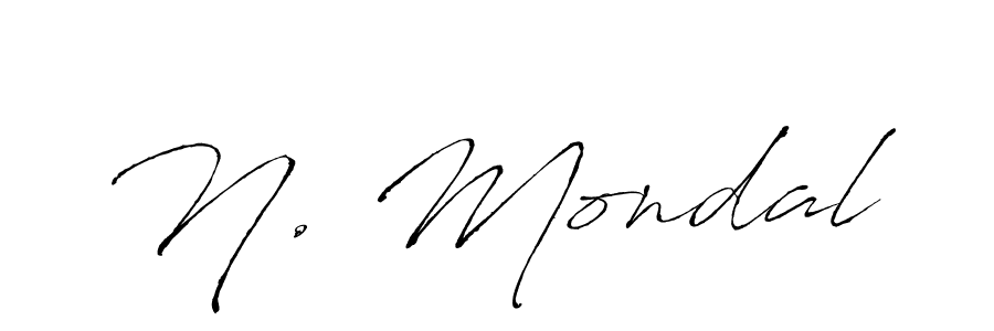 Make a beautiful signature design for name N. Mondal. Use this online signature maker to create a handwritten signature for free. N. Mondal signature style 6 images and pictures png