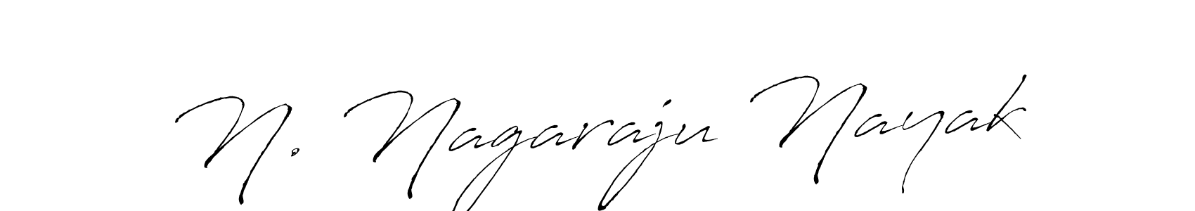 The best way (Antro_Vectra) to make a short signature is to pick only two or three words in your name. The name N. Nagaraju Nayak include a total of six letters. For converting this name. N. Nagaraju Nayak signature style 6 images and pictures png