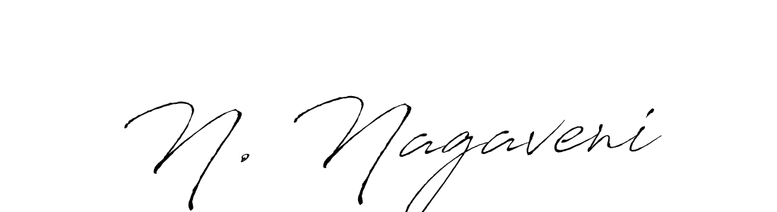 Also You can easily find your signature by using the search form. We will create N. Nagaveni name handwritten signature images for you free of cost using Antro_Vectra sign style. N. Nagaveni signature style 6 images and pictures png