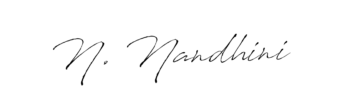 Check out images of Autograph of N. Nandhini name. Actor N. Nandhini Signature Style. Antro_Vectra is a professional sign style online. N. Nandhini signature style 6 images and pictures png