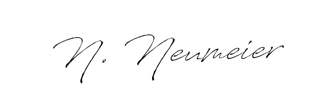 if you are searching for the best signature style for your name N. Neumeier. so please give up your signature search. here we have designed multiple signature styles  using Antro_Vectra. N. Neumeier signature style 6 images and pictures png
