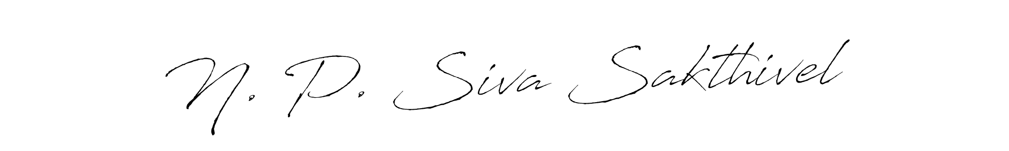 Make a short N. P. Siva Sakthivel signature style. Manage your documents anywhere anytime using Antro_Vectra. Create and add eSignatures, submit forms, share and send files easily. N. P. Siva Sakthivel signature style 6 images and pictures png