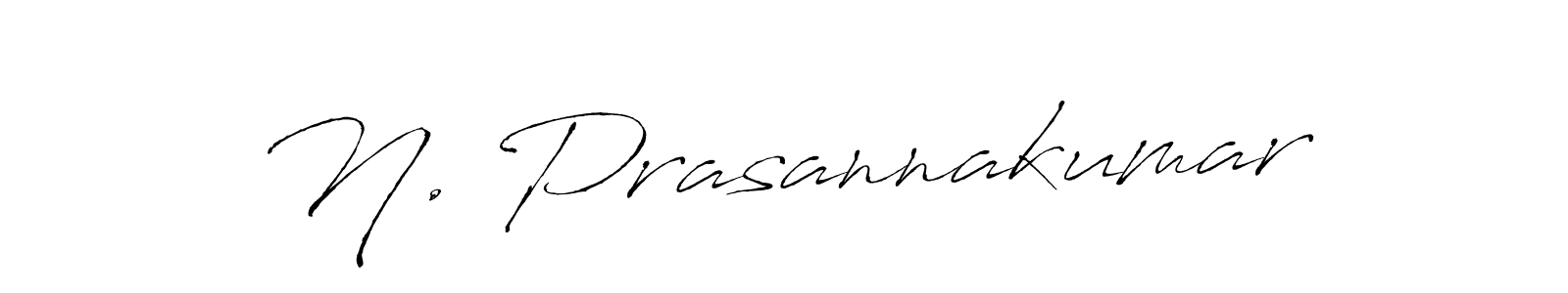 Make a beautiful signature design for name N. Prasannakumar. Use this online signature maker to create a handwritten signature for free. N. Prasannakumar signature style 6 images and pictures png