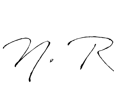 Make a beautiful signature design for name N. R. Use this online signature maker to create a handwritten signature for free. N. R signature style 6 images and pictures png