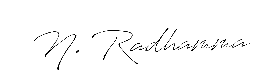 Similarly Antro_Vectra is the best handwritten signature design. Signature creator online .You can use it as an online autograph creator for name N. Radhamma. N. Radhamma signature style 6 images and pictures png