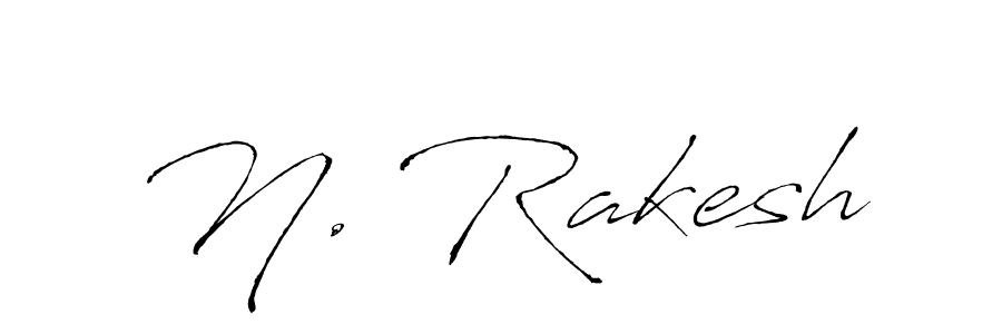 Make a beautiful signature design for name N. Rakesh. Use this online signature maker to create a handwritten signature for free. N. Rakesh signature style 6 images and pictures png