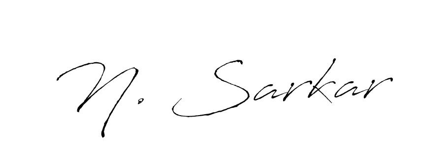 Use a signature maker to create a handwritten signature online. With this signature software, you can design (Antro_Vectra) your own signature for name N. Sarkar. N. Sarkar signature style 6 images and pictures png