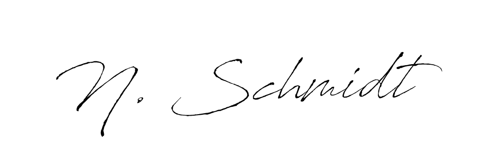 How to Draw N. Schmidt signature style? Antro_Vectra is a latest design signature styles for name N. Schmidt. N. Schmidt signature style 6 images and pictures png