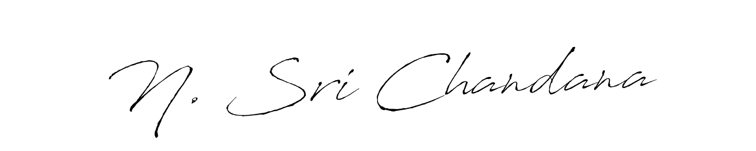 Check out images of Autograph of N. Sri Chandana name. Actor N. Sri Chandana Signature Style. Antro_Vectra is a professional sign style online. N. Sri Chandana signature style 6 images and pictures png