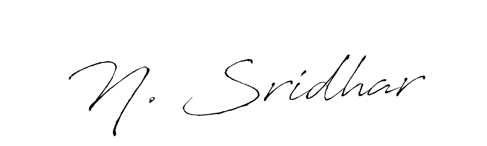 You can use this online signature creator to create a handwritten signature for the name N. Sridhar. This is the best online autograph maker. N. Sridhar signature style 6 images and pictures png