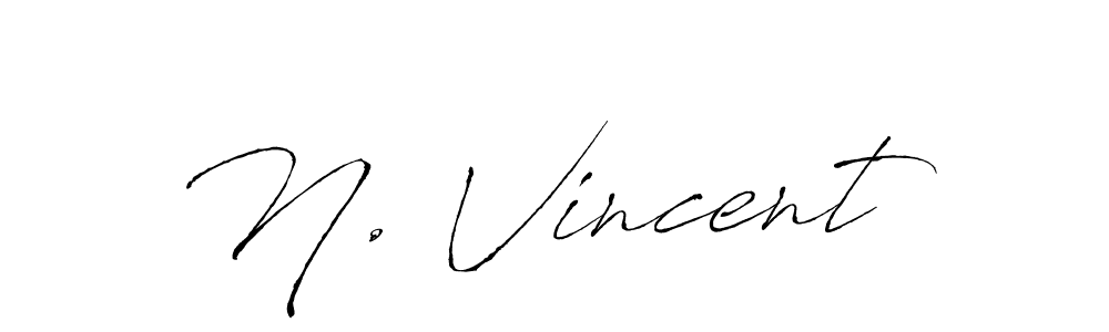 Make a beautiful signature design for name N. Vincent. Use this online signature maker to create a handwritten signature for free. N. Vincent signature style 6 images and pictures png