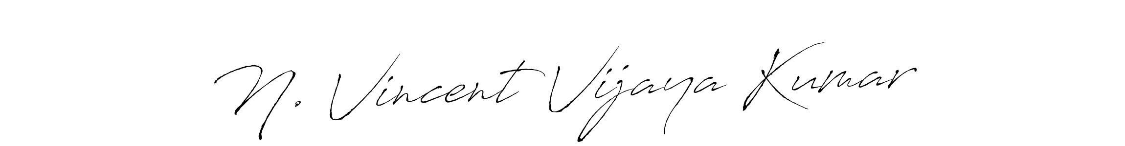 You should practise on your own different ways (Antro_Vectra) to write your name (N. Vincent Vijaya Kumar) in signature. don't let someone else do it for you. N. Vincent Vijaya Kumar signature style 6 images and pictures png