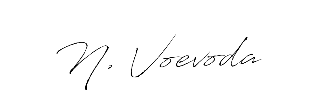 Also we have N. Voevoda name is the best signature style. Create professional handwritten signature collection using Antro_Vectra autograph style. N. Voevoda signature style 6 images and pictures png