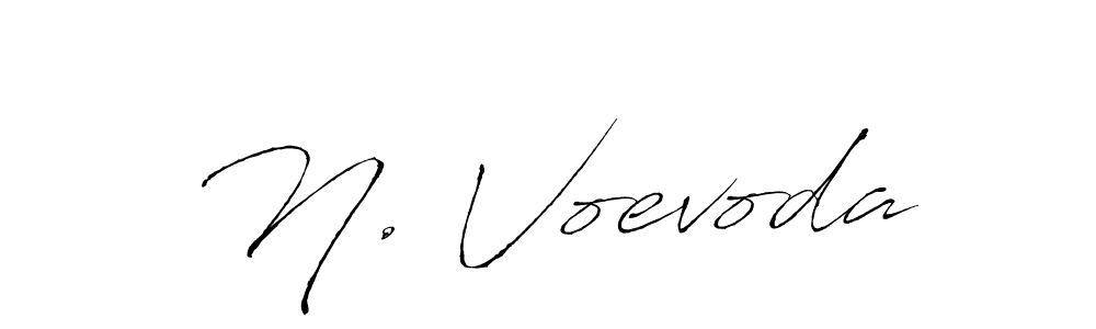 Also we have N. Voevoda name is the best signature style. Create professional handwritten signature collection using Antro_Vectra autograph style. N. Voevoda signature style 6 images and pictures png