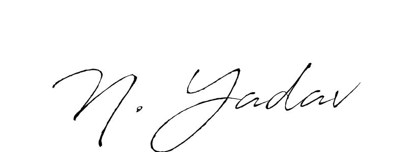 Similarly Antro_Vectra is the best handwritten signature design. Signature creator online .You can use it as an online autograph creator for name N. Yadav. N. Yadav signature style 6 images and pictures png