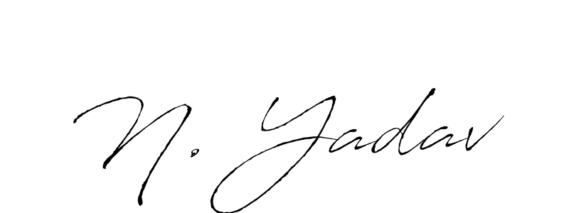 You should practise on your own different ways (Antro_Vectra) to write your name (N. Yadav) in signature. don't let someone else do it for you. N. Yadav signature style 6 images and pictures png