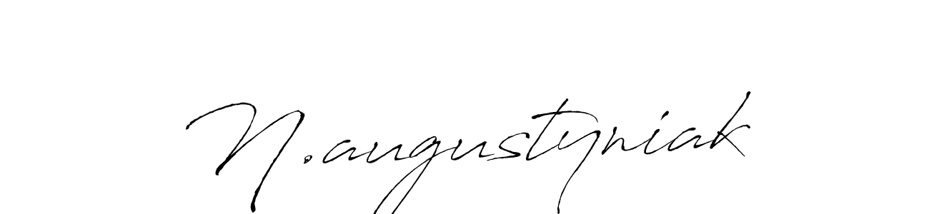 Also we have N.augustyniak name is the best signature style. Create professional handwritten signature collection using Antro_Vectra autograph style. N.augustyniak signature style 6 images and pictures png