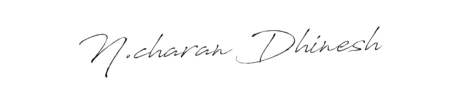 How to Draw N.charan Dhinesh signature style? Antro_Vectra is a latest design signature styles for name N.charan Dhinesh. N.charan Dhinesh signature style 6 images and pictures png