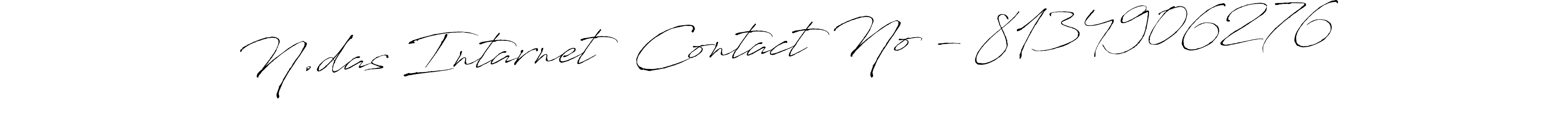 N.das Intarnet  Contact No - 8134906276 stylish signature style. Best Handwritten Sign (Antro_Vectra) for my name. Handwritten Signature Collection Ideas for my name N.das Intarnet  Contact No - 8134906276. N.das Intarnet  Contact No - 8134906276 signature style 6 images and pictures png