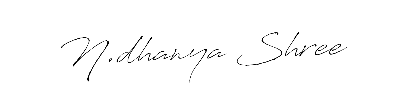 It looks lik you need a new signature style for name N.dhanya Shree. Design unique handwritten (Antro_Vectra) signature with our free signature maker in just a few clicks. N.dhanya Shree signature style 6 images and pictures png