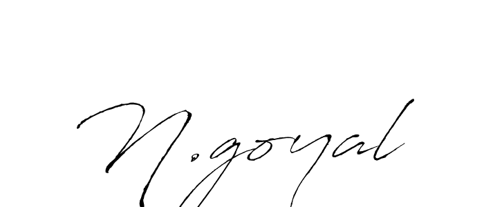 It looks lik you need a new signature style for name N.goyal. Design unique handwritten (Antro_Vectra) signature with our free signature maker in just a few clicks. N.goyal signature style 6 images and pictures png