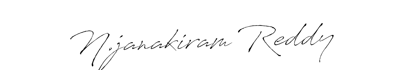 You should practise on your own different ways (Antro_Vectra) to write your name (N.janakiram Reddy) in signature. don't let someone else do it for you. N.janakiram Reddy signature style 6 images and pictures png