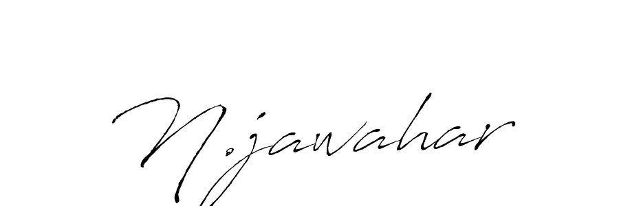 Best and Professional Signature Style for N.jawahar. Antro_Vectra Best Signature Style Collection. N.jawahar signature style 6 images and pictures png