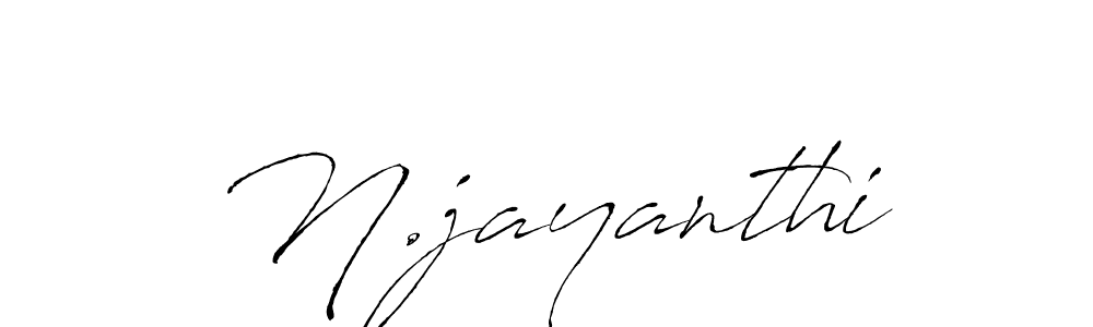 Use a signature maker to create a handwritten signature online. With this signature software, you can design (Antro_Vectra) your own signature for name N.jayanthi. N.jayanthi signature style 6 images and pictures png