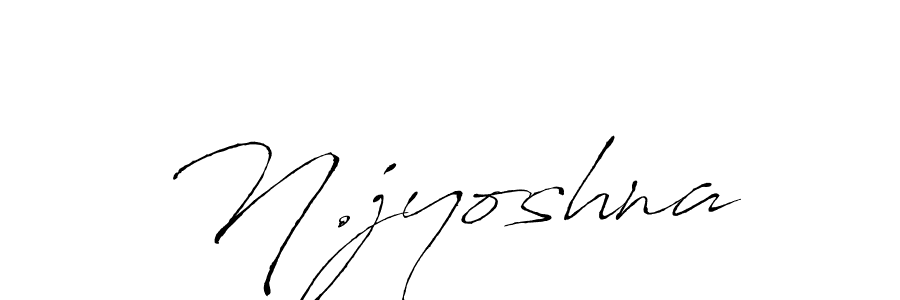 You should practise on your own different ways (Antro_Vectra) to write your name (N.jyoshna) in signature. don't let someone else do it for you. N.jyoshna signature style 6 images and pictures png