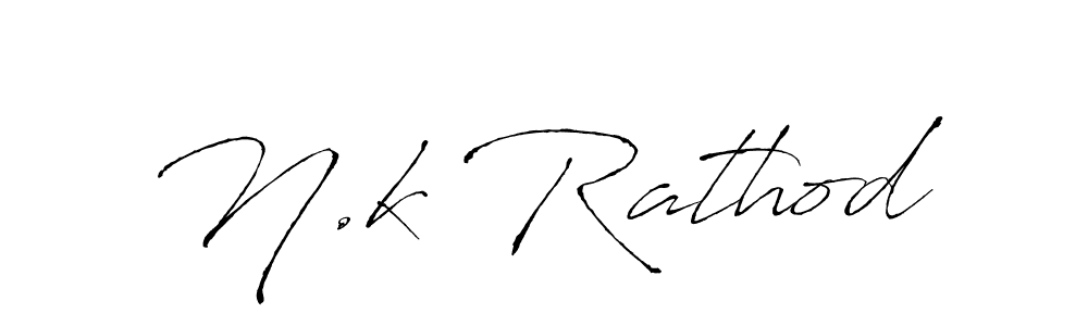 How to Draw N.k Rathod signature style? Antro_Vectra is a latest design signature styles for name N.k Rathod. N.k Rathod signature style 6 images and pictures png