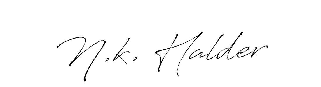 This is the best signature style for the N.k. Halder name. Also you like these signature font (Antro_Vectra). Mix name signature. N.k. Halder signature style 6 images and pictures png