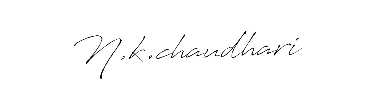 if you are searching for the best signature style for your name N.k.chaudhari. so please give up your signature search. here we have designed multiple signature styles  using Antro_Vectra. N.k.chaudhari signature style 6 images and pictures png