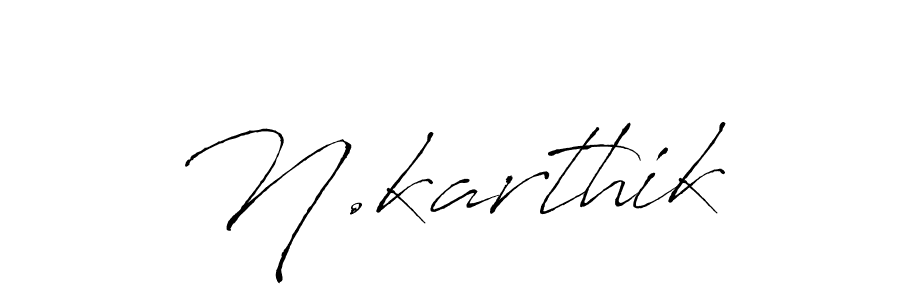 Also we have N.karthik name is the best signature style. Create professional handwritten signature collection using Antro_Vectra autograph style. N.karthik signature style 6 images and pictures png