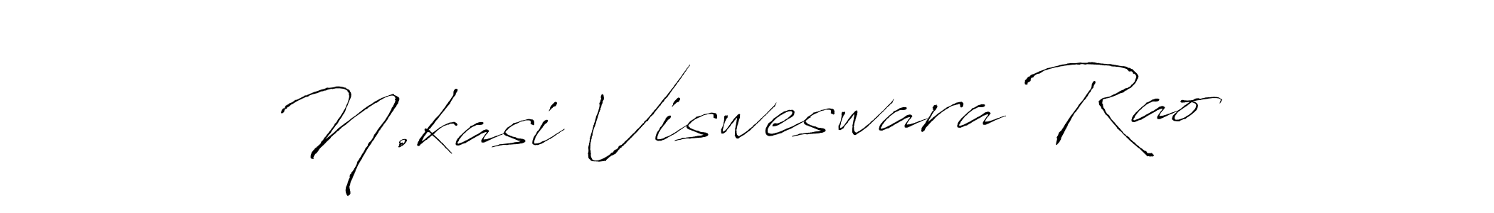 N.kasi Visweswara Rao stylish signature style. Best Handwritten Sign (Antro_Vectra) for my name. Handwritten Signature Collection Ideas for my name N.kasi Visweswara Rao. N.kasi Visweswara Rao signature style 6 images and pictures png