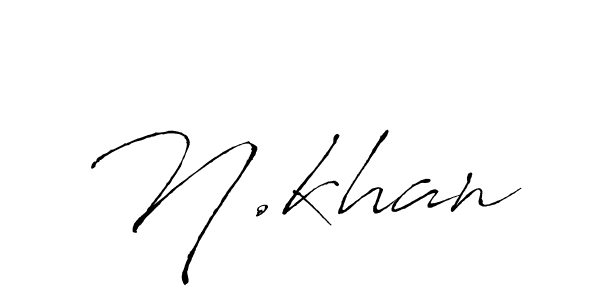 You can use this online signature creator to create a handwritten signature for the name N.khan. This is the best online autograph maker. N.khan signature style 6 images and pictures png