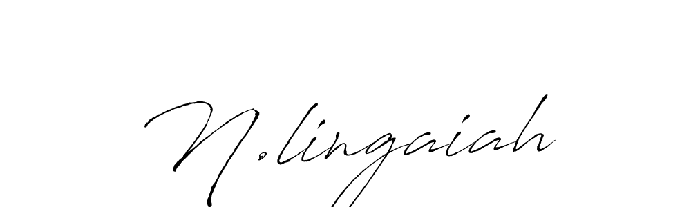 The best way (Antro_Vectra) to make a short signature is to pick only two or three words in your name. The name N.lingaiah include a total of six letters. For converting this name. N.lingaiah signature style 6 images and pictures png