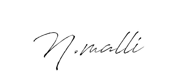 Best and Professional Signature Style for N.malli. Antro_Vectra Best Signature Style Collection. N.malli signature style 6 images and pictures png