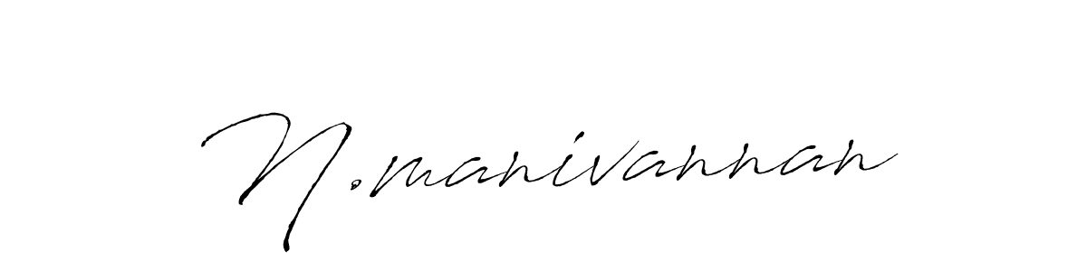 Use a signature maker to create a handwritten signature online. With this signature software, you can design (Antro_Vectra) your own signature for name N.manivannan. N.manivannan signature style 6 images and pictures png