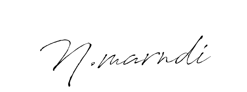 Make a beautiful signature design for name N.marndi. Use this online signature maker to create a handwritten signature for free. N.marndi signature style 6 images and pictures png