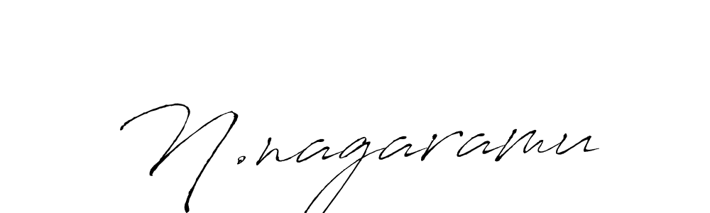 Make a beautiful signature design for name N.nagaramu. Use this online signature maker to create a handwritten signature for free. N.nagaramu signature style 6 images and pictures png