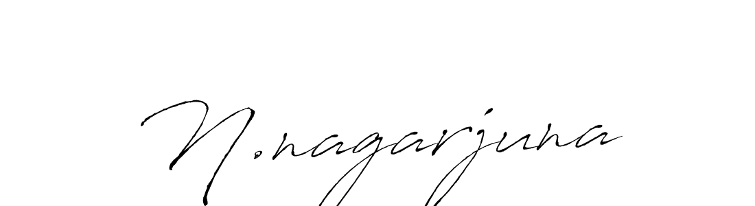 Design your own signature with our free online signature maker. With this signature software, you can create a handwritten (Antro_Vectra) signature for name N.nagarjuna. N.nagarjuna signature style 6 images and pictures png