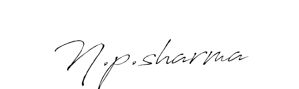 Best and Professional Signature Style for N.p.sharma. Antro_Vectra Best Signature Style Collection. N.p.sharma signature style 6 images and pictures png