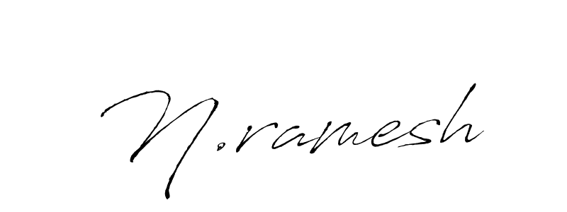 Use a signature maker to create a handwritten signature online. With this signature software, you can design (Antro_Vectra) your own signature for name N.ramesh. N.ramesh signature style 6 images and pictures png