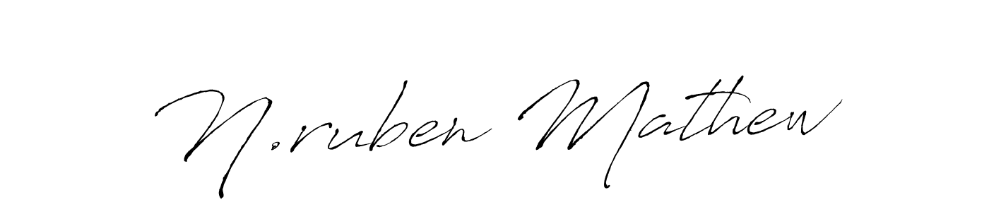 Once you've used our free online signature maker to create your best signature Antro_Vectra style, it's time to enjoy all of the benefits that N.ruben Mathew name signing documents. N.ruben Mathew signature style 6 images and pictures png