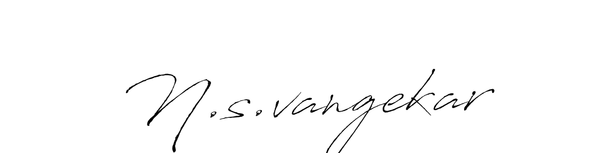 You can use this online signature creator to create a handwritten signature for the name N.s.vangekar. This is the best online autograph maker. N.s.vangekar signature style 6 images and pictures png